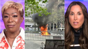 'unexplainable':-man-sets-himself-on-fire-outside-trump-trial,-'burned-for-two-minutes'