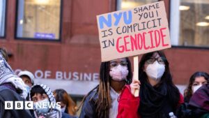 Mass arrests made as US campus protests over Gaza spread